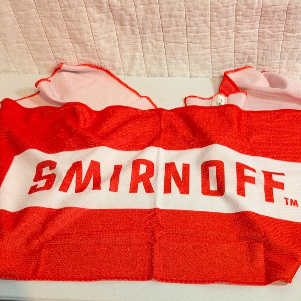 Smirnoff Red and White Cooling Scarf